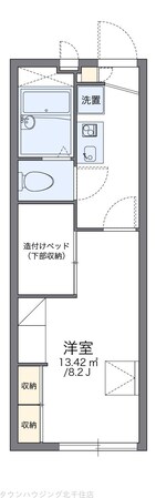 レオパレス水元の物件間取画像